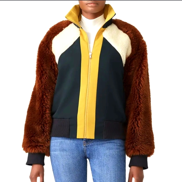 Sea New York Jackets & Blazers - Sea New York Faux Fur jacket